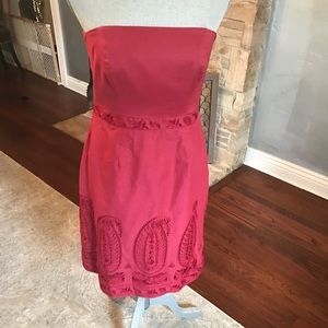 NWT Red Ann Taylor 6p Sundress